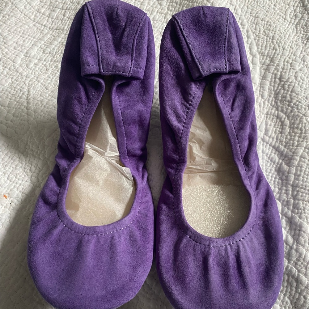 Gumball grape suede storehouse flats 10